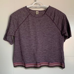 Cropped light purple Blouse